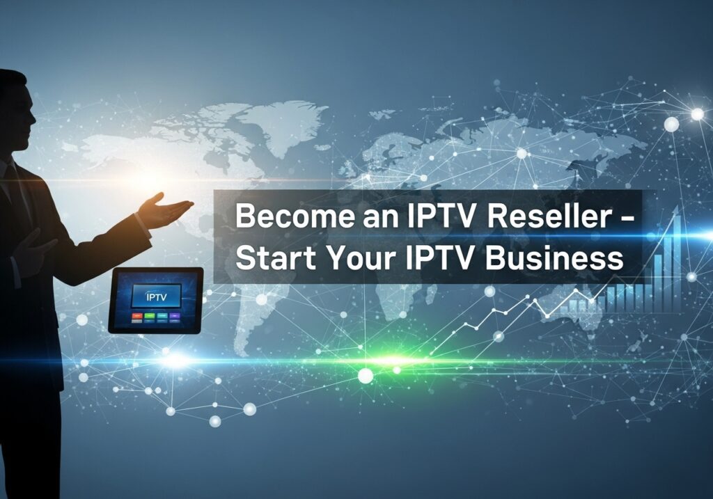Become an IPTV Reseller – Start Your IPTV Business
