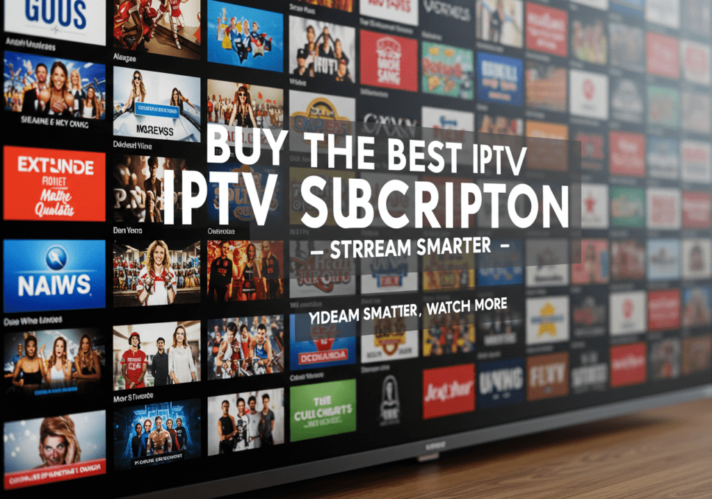 Buy the Best IPTV Subscription – Stream Smarter, Watch More