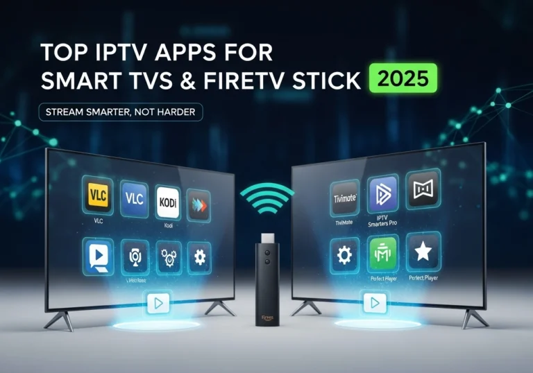 IPTV apps for Smart TV and FireTV Stick 2025